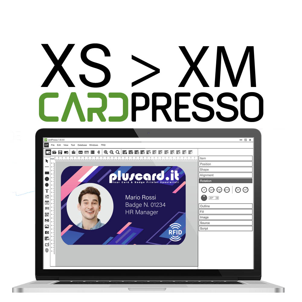 CARDPRESSO UPGRADE DA XS A XM