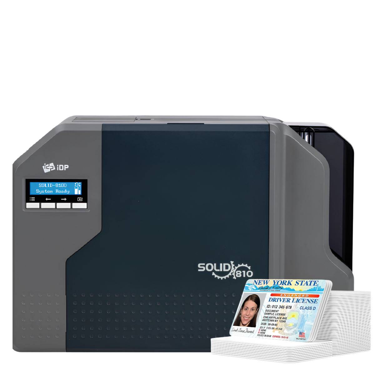 STAMPANTE CARD - IDP SOLID 810 RETRANSFER ULTRA HD